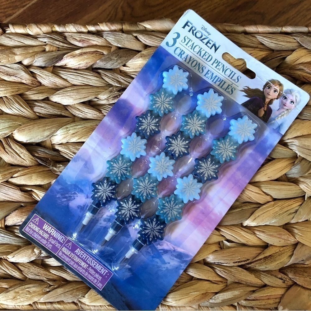 Disney Frozen Stacked Pencils 3pk
